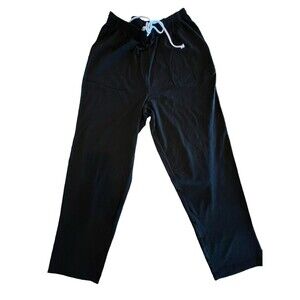 Blair Womens Black Drawstring Sweatpants Size Large
